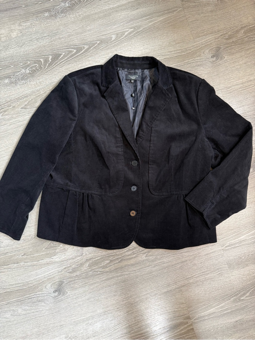 Talbots Corduroy Blazer Jacket - Women's dressy professional work classy